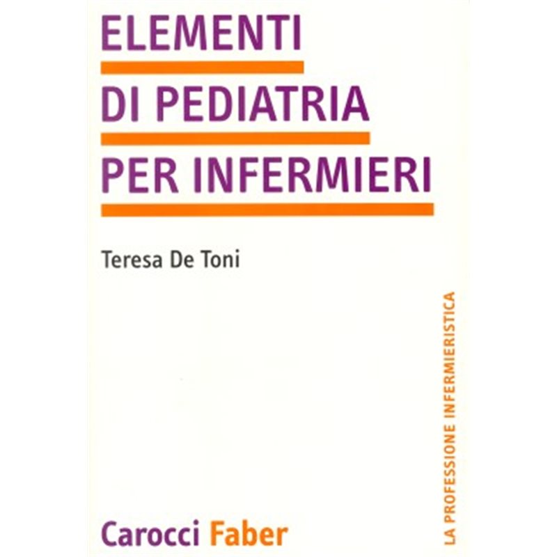 ELEMENTI DI PEDIATRIA PER INFERMIERI